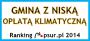 Opłata klimatyczna nad morzem - ranking 2014