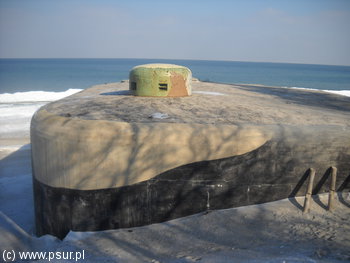 Bunkier na plaży