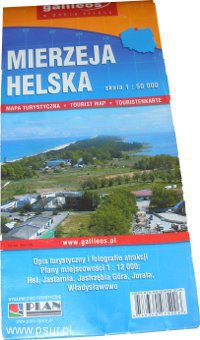 Mierzeja Helska - okładka mapy