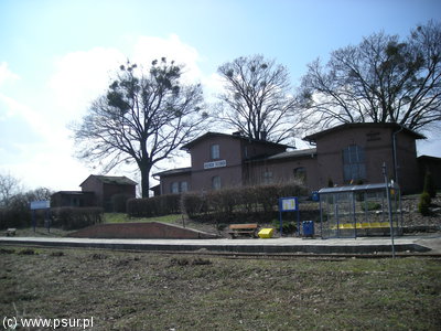 Stacja kolejowa w Brochocinie