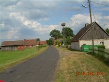 Wieś w okolicach Milicza